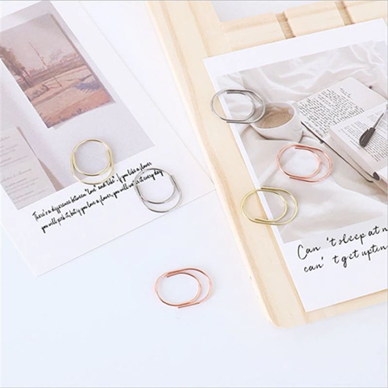 Paperclips koper 25 mm | 50 stuks