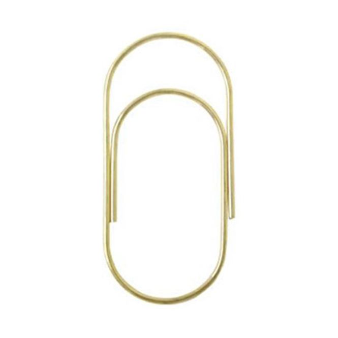 Main Image Paperclips goud 50 mm | 10 stuks