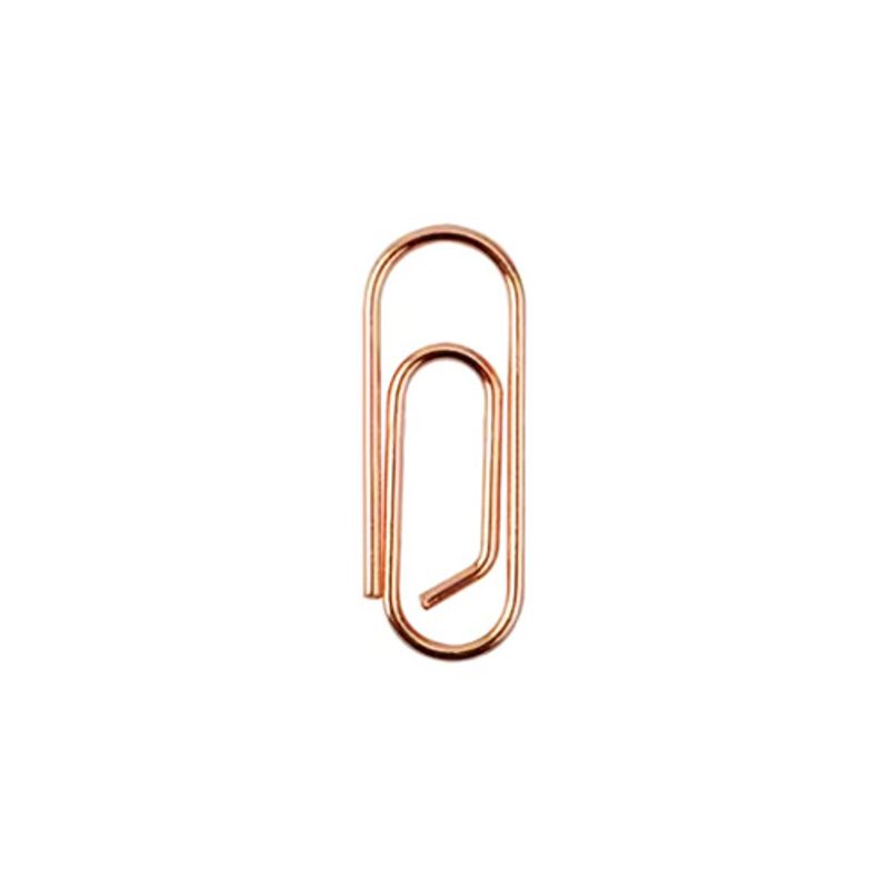 Paperclips mini koper 14 mm | 100 stuks